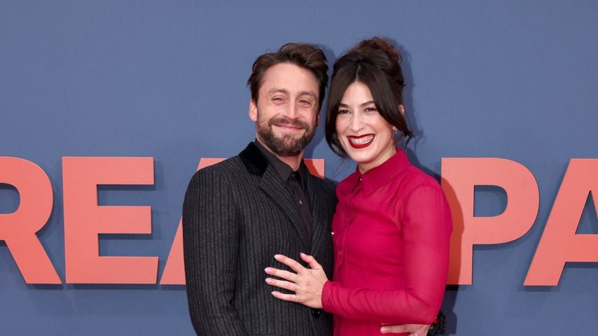 Kieran Culkin und Jazz Charton bei der Premiere von "A Real Pain" im Oktober 2024
