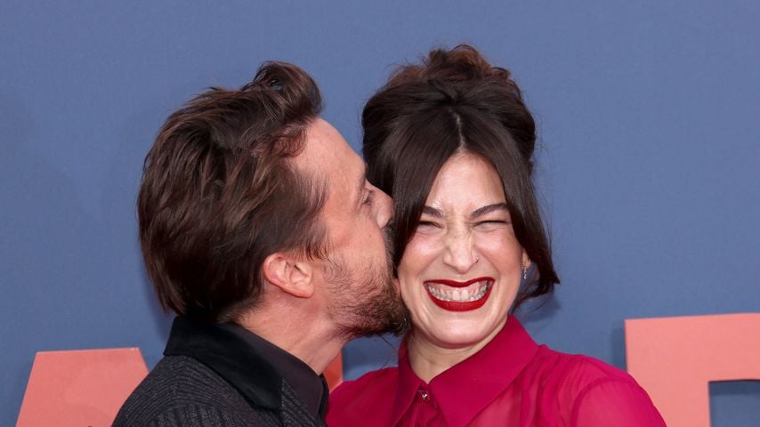 Kieran Culkin und Jazz Charton bei der Premiere von "A Real Pain" im Oktober 2024