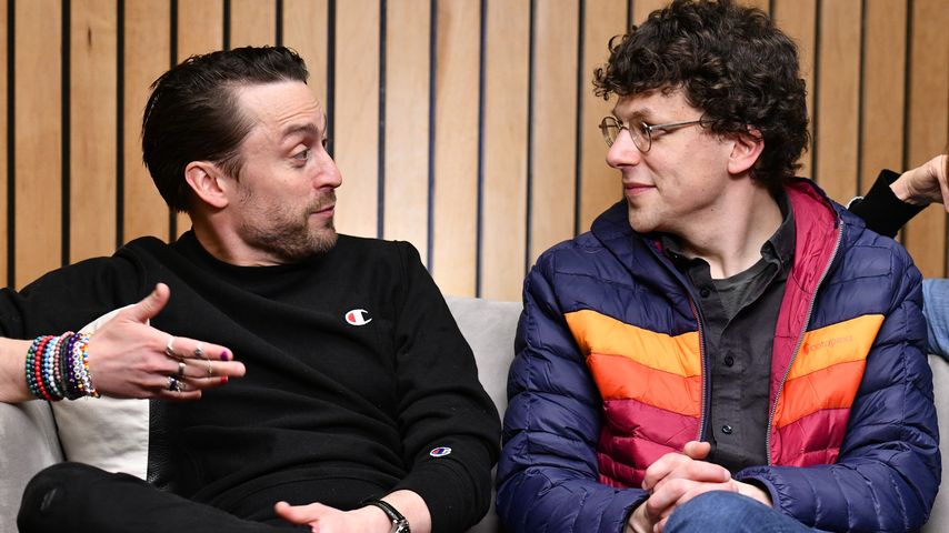 Kieran Culkin und Jesse Eisenberg bei der Eröffnung des Sundance Film Festival 2024