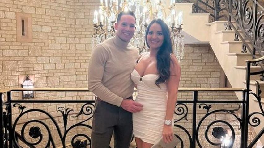 Kieran Hayler mit seiner Verlobten Michelle