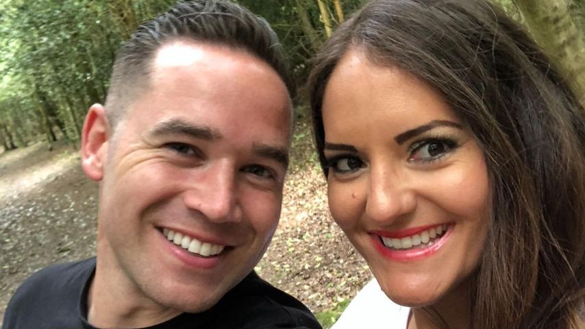 Kieran Hayler und Michelle Pentecost im April 2022