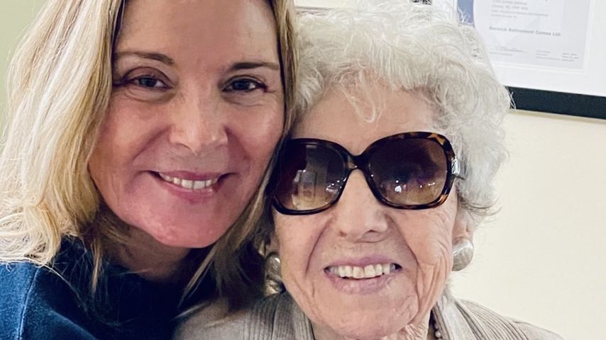 Kim Cattrall und ihre Mutter Shane im Mai 2022