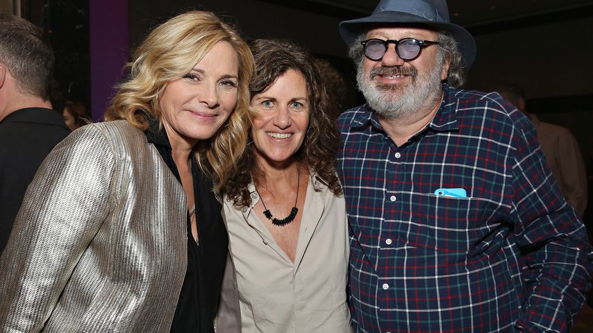 Kim Cattrall und Hal Willner bei den American Masters in NYC im September 2014