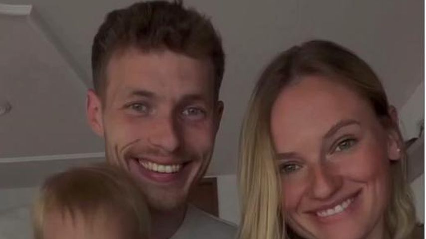 Kim-Denise Lang, Marc und Mia im April 2025