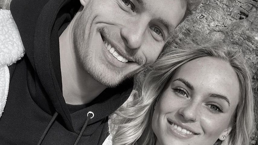 Kim-Denise Lang mit ihrem Freund Marc
