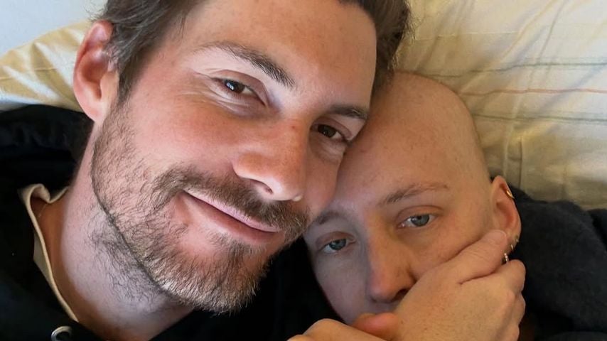 Kim Flint mit ihrem Ehemann Jan, Oktober 2025