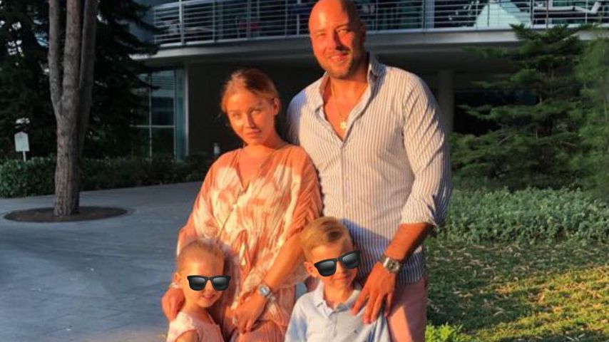 Kim Gloss, Alexander Beliaikin und ihre Kinder
