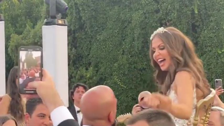 Kim Gloss bei ihrer Hochzeitsparty im August 2021