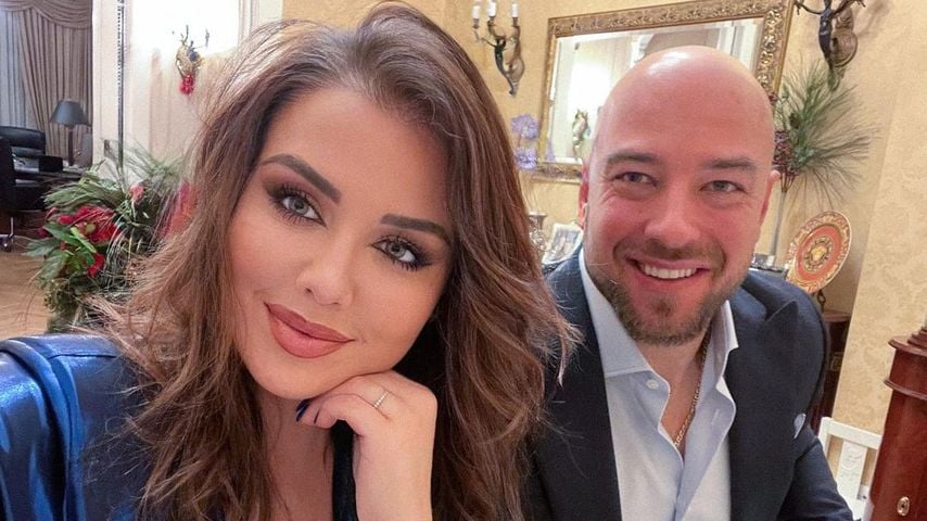 Kim Gloss mit ihrem Mann Alex