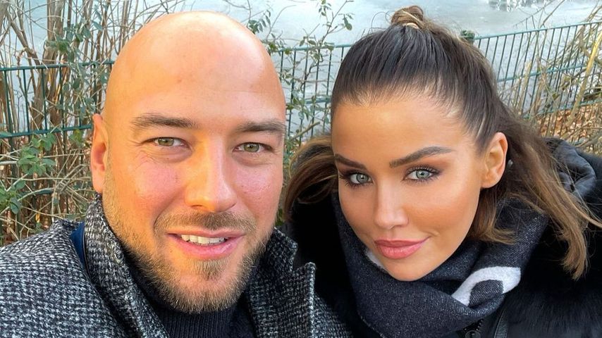 Kim Gloss mit ihrem Partner Alexander