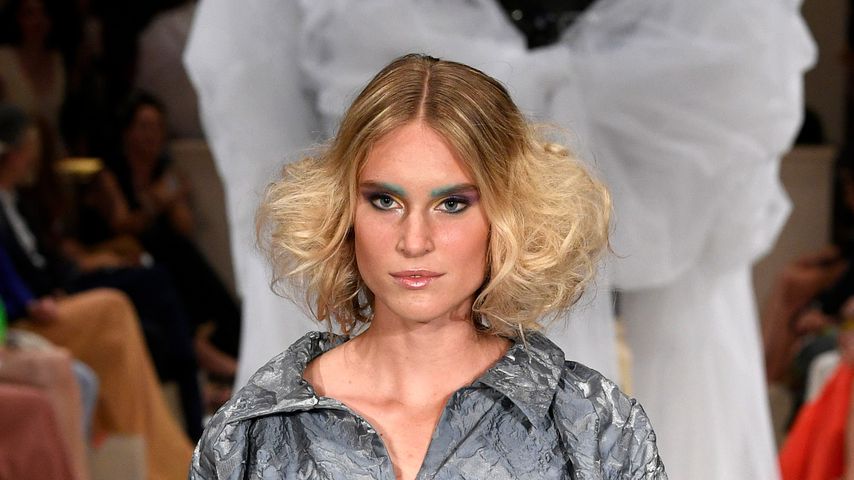 Kim Hnizdo bei der Berlin Fashion Week im Juli 2019