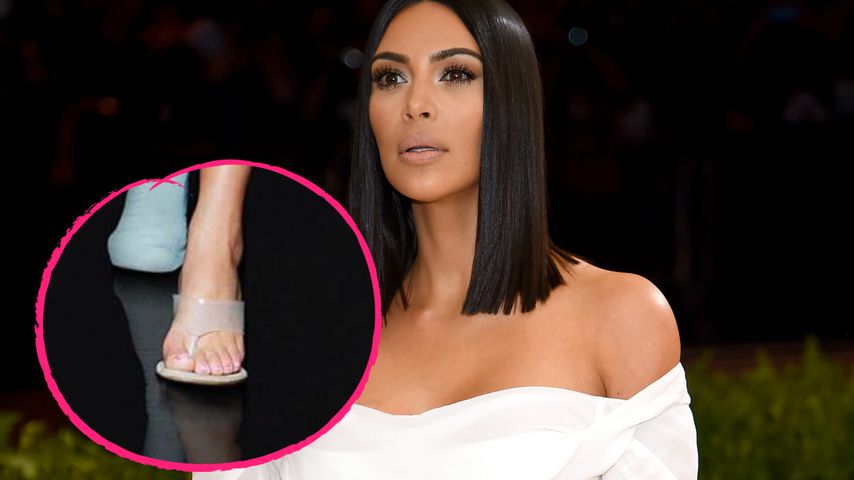 Photoshop-Fail? Was ist da nur mit Kim Kardashians Fuß los?