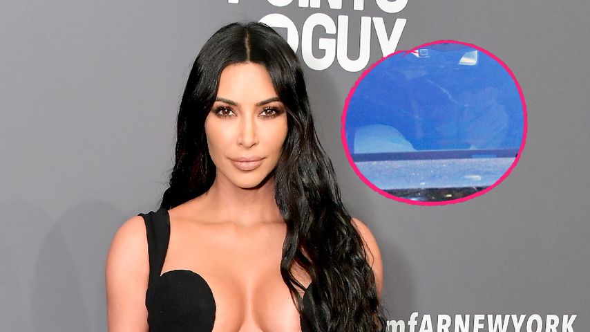 Wie süß! Hier knutscht Kim Kardashian mit ihrem Pete im Auto