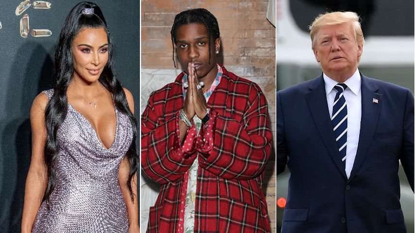 Kim Kardashian und Trump kämpfen für inhaftierten ASAP Rocky