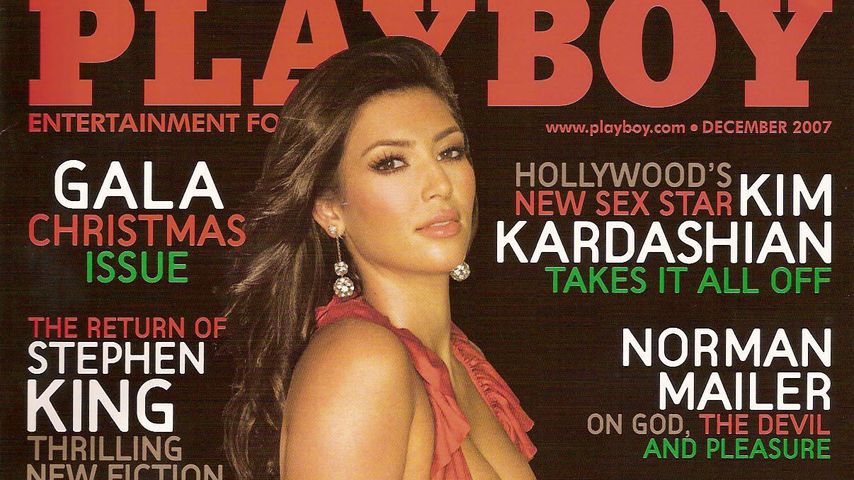 Kim Kardashian auf dem Playboy-Cover