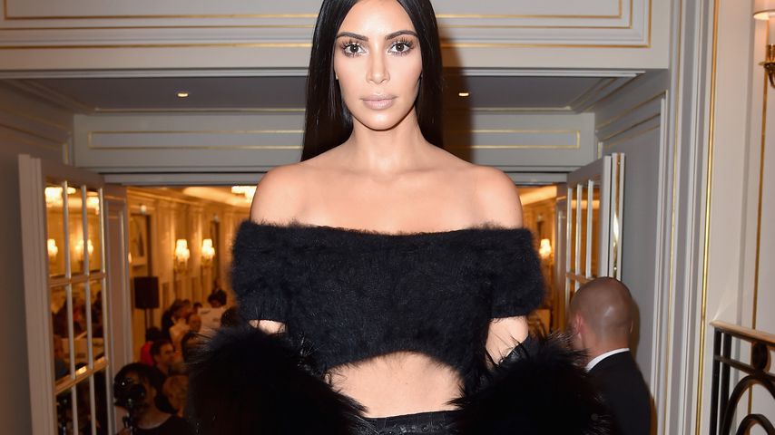 Kim Kardashian auf der Paris Fashion Week 2016