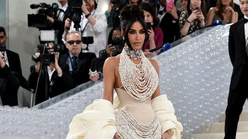 Kim Kardashian bei der Met Gala 2023 in New York