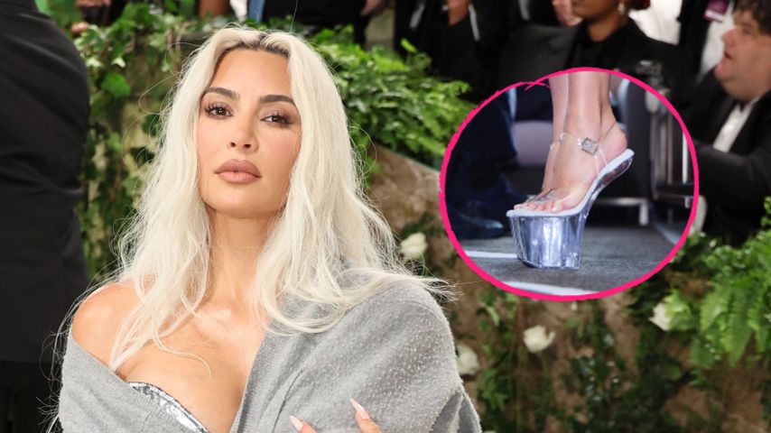 "Unsichtbare" Heels von Kim Kardashian sorgen für Aufsehen!