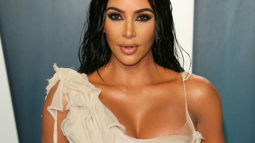 Kim Kardashian bei der Oscar Afterparty in Beverly Hills im Februar 2020