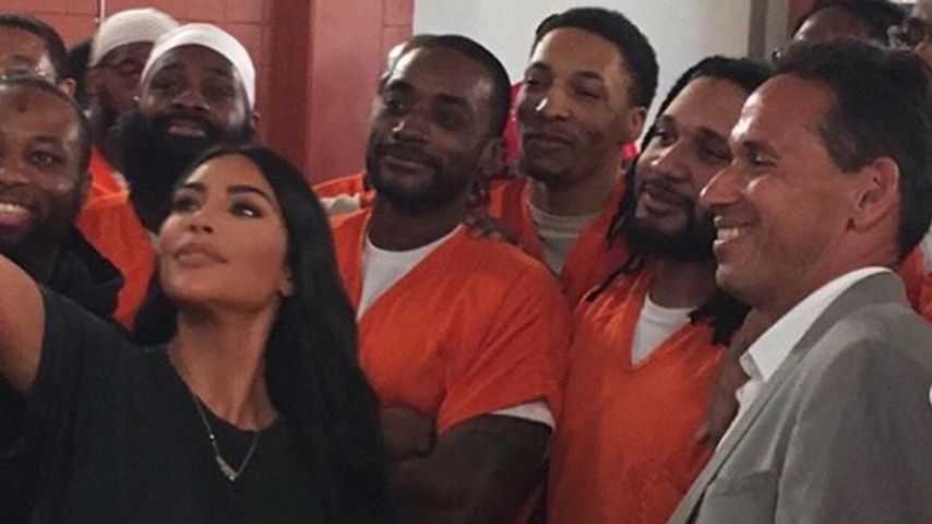 Kim Kardashian in einer Haftanstalt in Washington