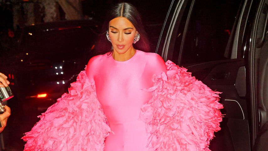 Kim Kardashian auf dem Weg zur SNL-Probe im Oktober 2021