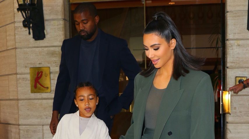 Kim Kardashian, North West, Kanye West, November 2019