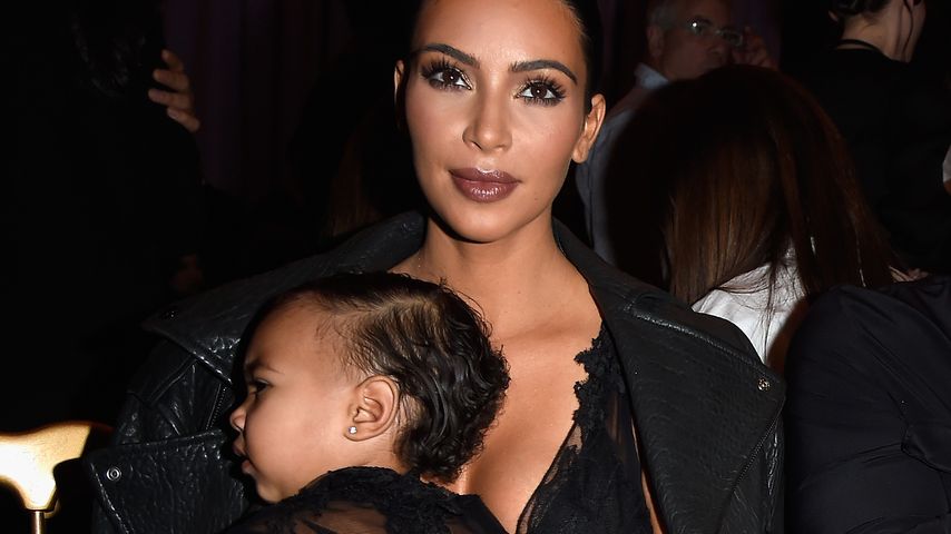 Kim Kardashian und ihre Tochter North West im September 2014