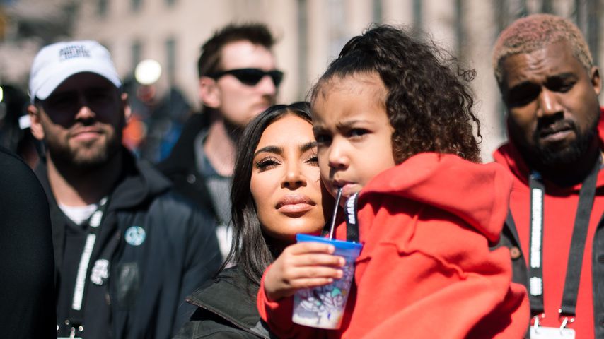Kim Kardashian und North West, März 2018