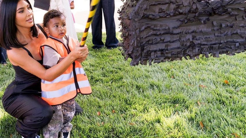 Kim Kardashian und Psalm im Mai 2021