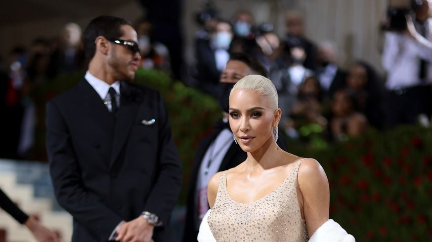 Kim Kardashian auf der Met Gala im Mai 2022