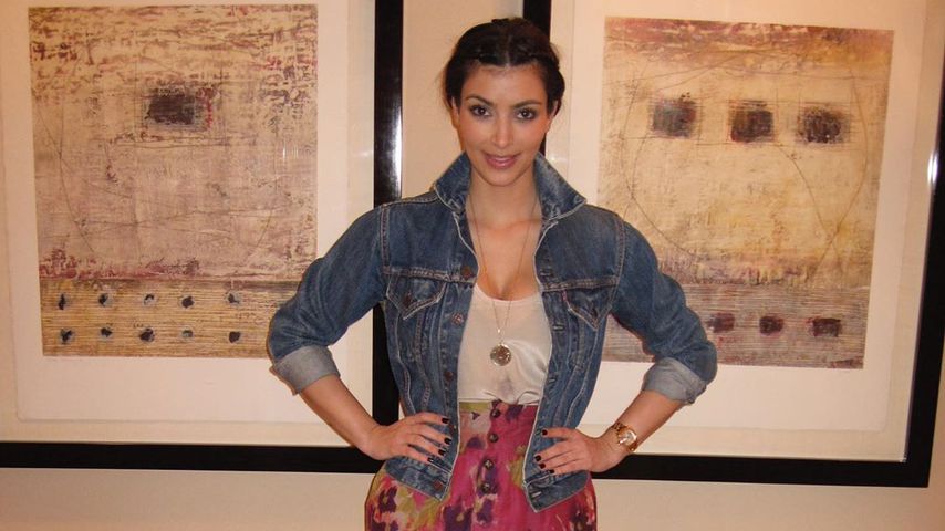 Kim Kardashian zu Beginn ihrer Karriere