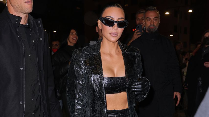 Kim Kardashian macht "Matrix"-Cast in Mailand Konkurrenz