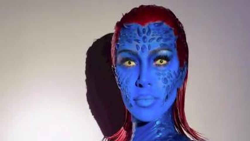 Kim Kardashian an Halloween im Oktober 2022