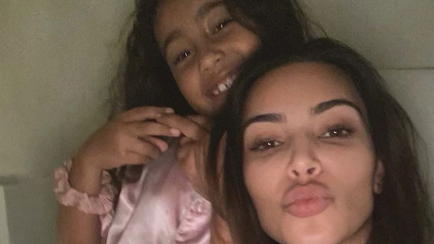 Kim Kardashian feiert "Pizza-Party" mit ihrer Rasselbande