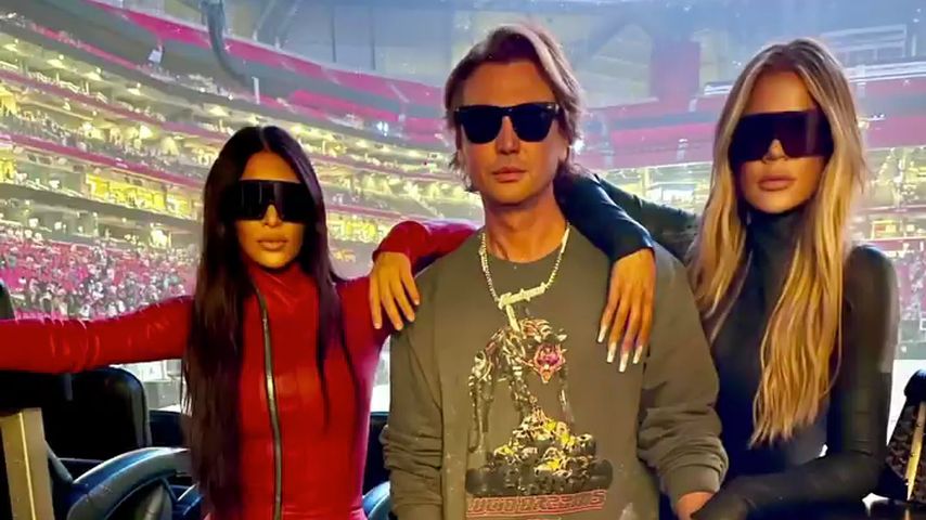 Kim Kardashian, Jonathan Cheban und Khloé Kardashian im Juli 2021
