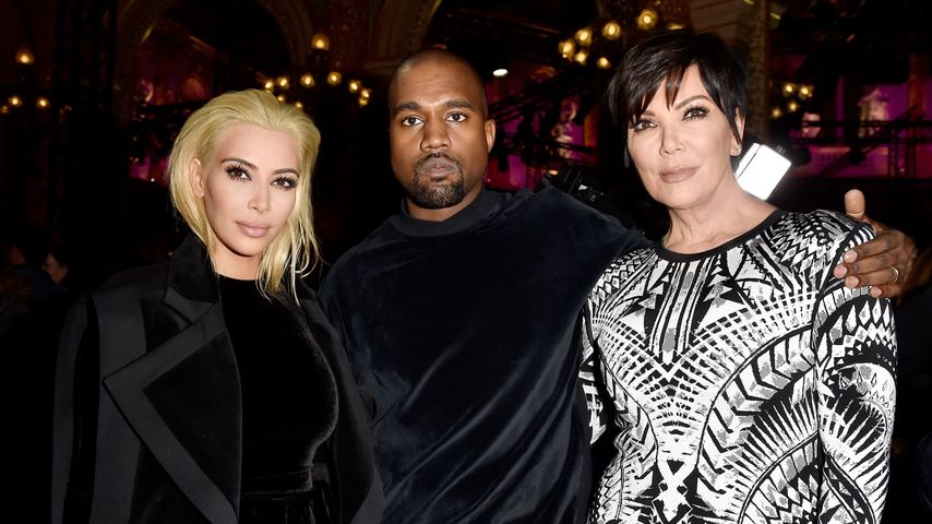 Kim Kardashian, Kanye West und Kris Jenner, März 2015