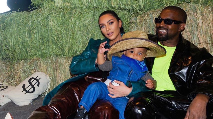 Kim Kardashian, Kanye West und Psalm