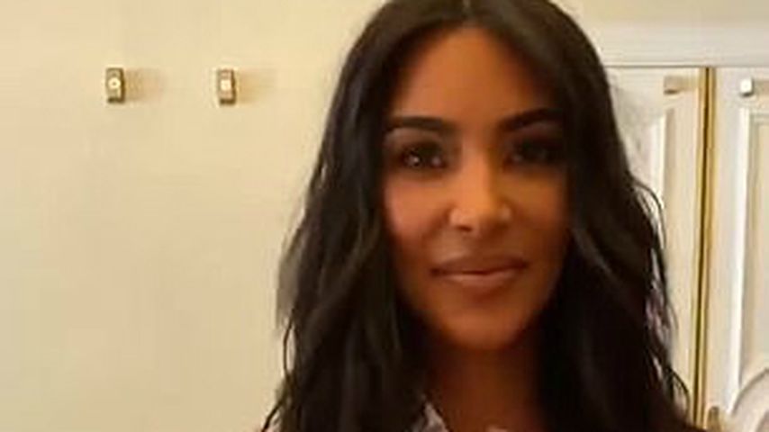 Kim Kardashian an Kris Jenners Geburtstag