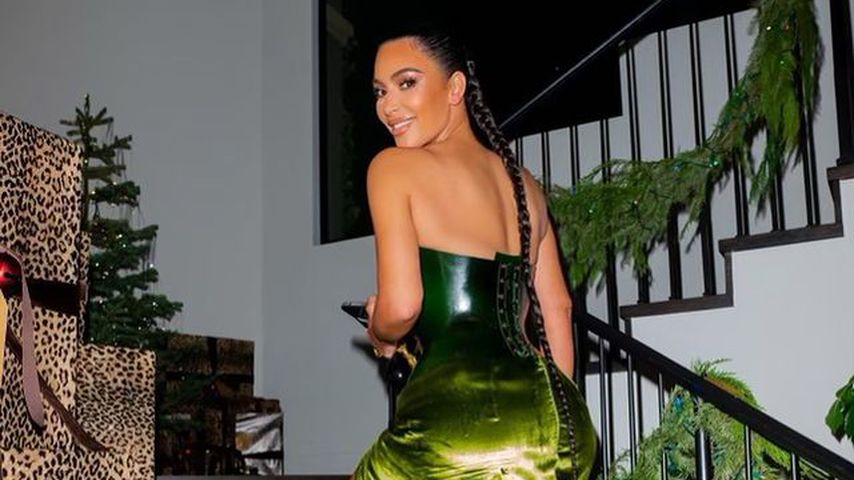 Kim Kardashian an Weihnachten 2020