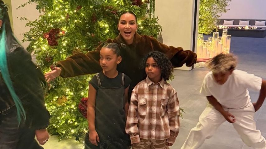 Too much? Kim Kardashian schenkt ihren Kindern vier Welpen