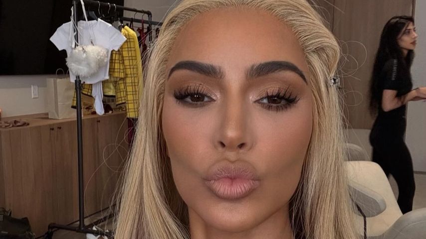 À la Marilyn Monroe: Kim Kardashian trägt Kurzhaarfrisur