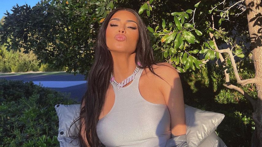 Reality-TV-Star Kim Kardashian im März 2022