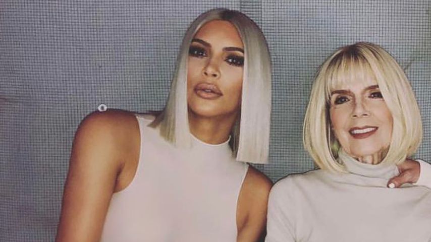 Zur Spionage: Kim Kardashians Oma hat geheimes Insta-Profil