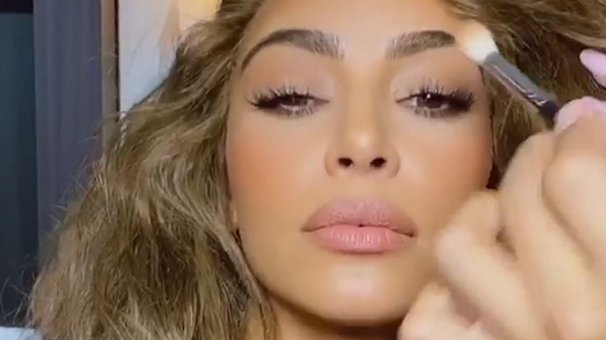 Neue Frisur? Kim Kardashian trägt ihre Haare nun honigblond