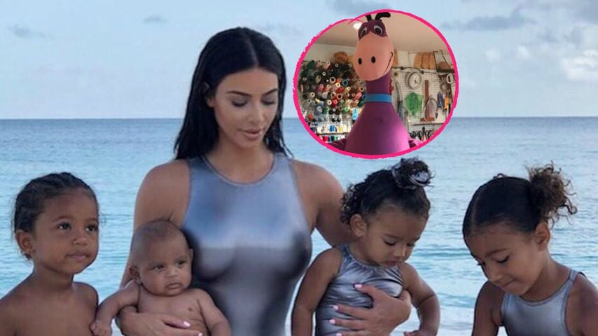 Trotz Chicagos Dino-Panik: Familie West jetzt im Wurm-Look