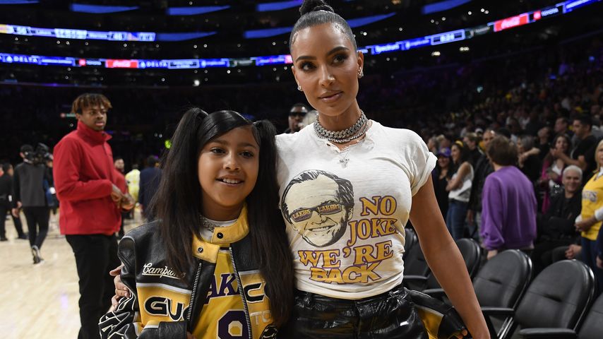 Im Internet: North West macht sich über Mutter Kim lustig!