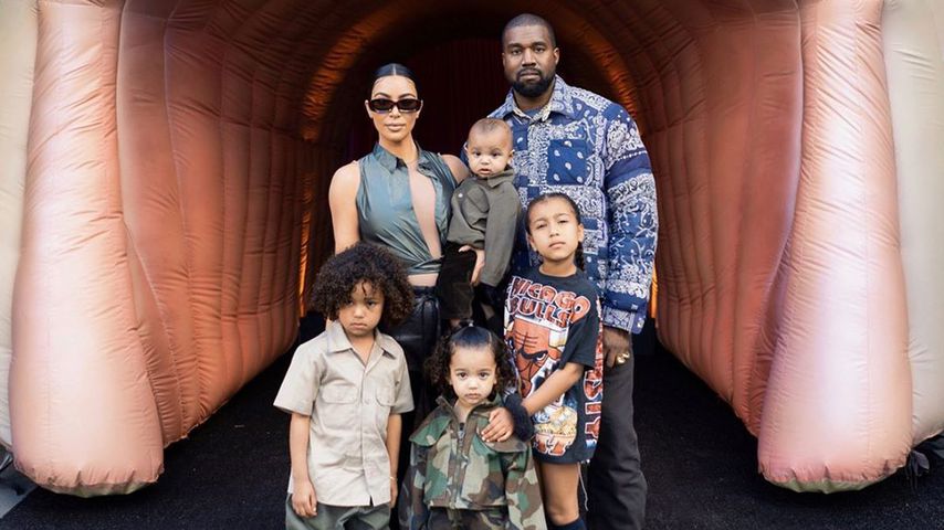 Nach Trennung: Kim und Kanye machen Ausflug mit ihren Kids