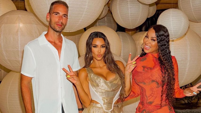 Kim Kardashian mit La La Anthony, 2020