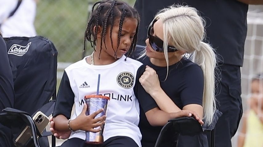 Kim Kardashian verrät: So lässt sich Sohn Saint motivieren!
