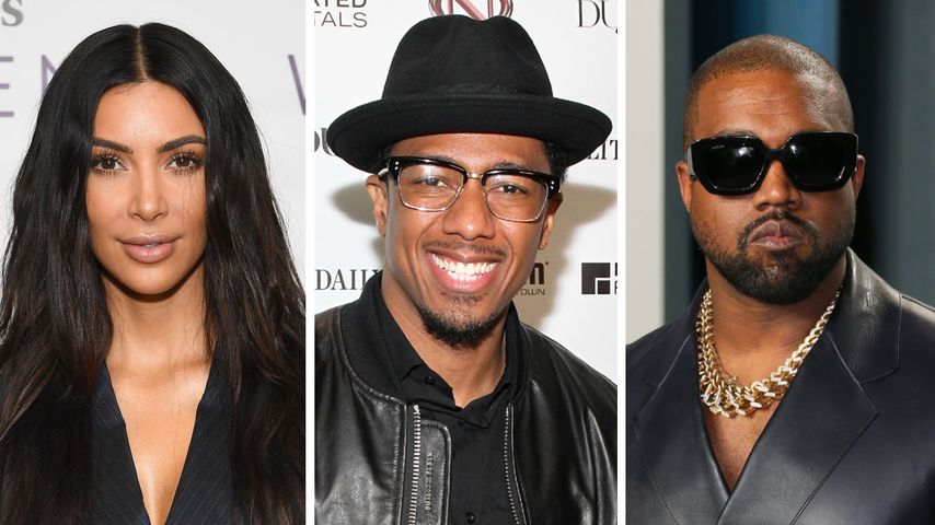 Im Kampf um Kim Kardashian: Nick Cannon feuert Kanye West an